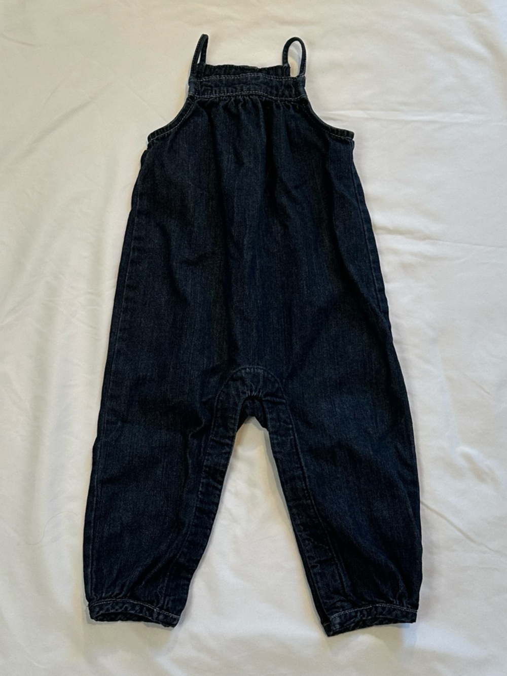 Baby Gap Girls Denim Jumpsuit Size 12-18Months
